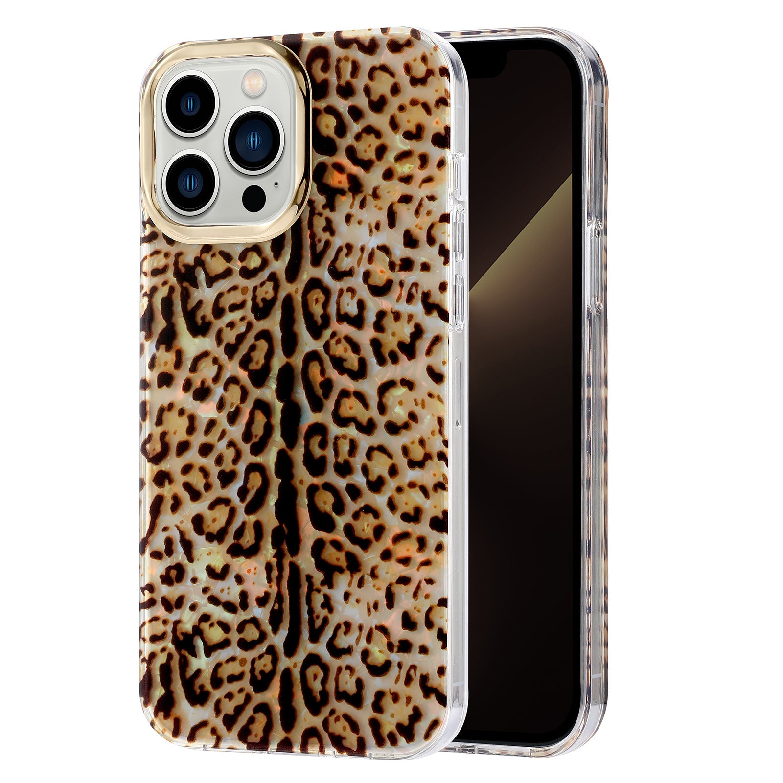 For iPhone 13 Pro Case Electroplating Lens Frame PC+TPU IMD Phone Cover For iPhone 13 Pro Case Electroplating Lens Frame PC+TPU IMD Phone Cover